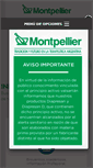 Mobile Screenshot of montpellier.com.ar