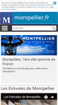 Mobile Screenshot of montpellier.fr