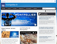 Tablet Screenshot of montpellier.fr